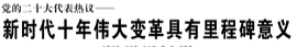 【人民日报】党的二十大代表热议—— 新时代十年伟大变革具有里程碑意义